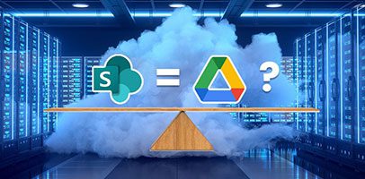 Is Sharepoint like Google Drive Header Final - data loss